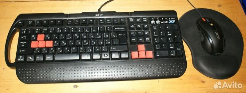 Игровая клавиатура a4tech x7-g700 продолжает лучшие традиции. . Дополнител