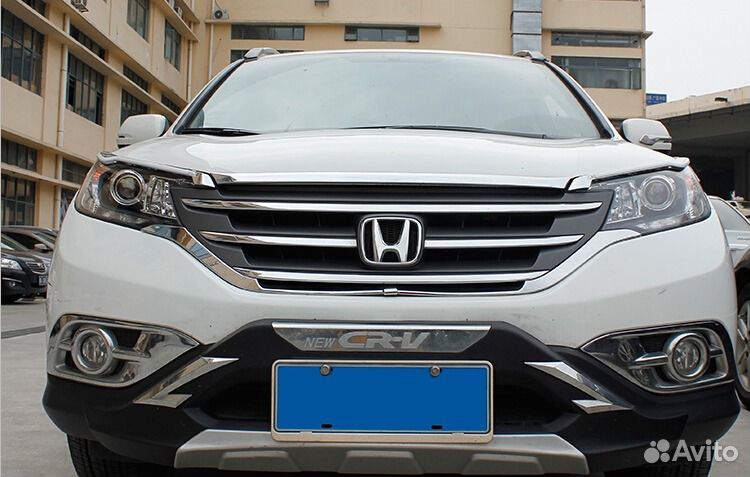 Светодиодные реснички на фары Honda CRV