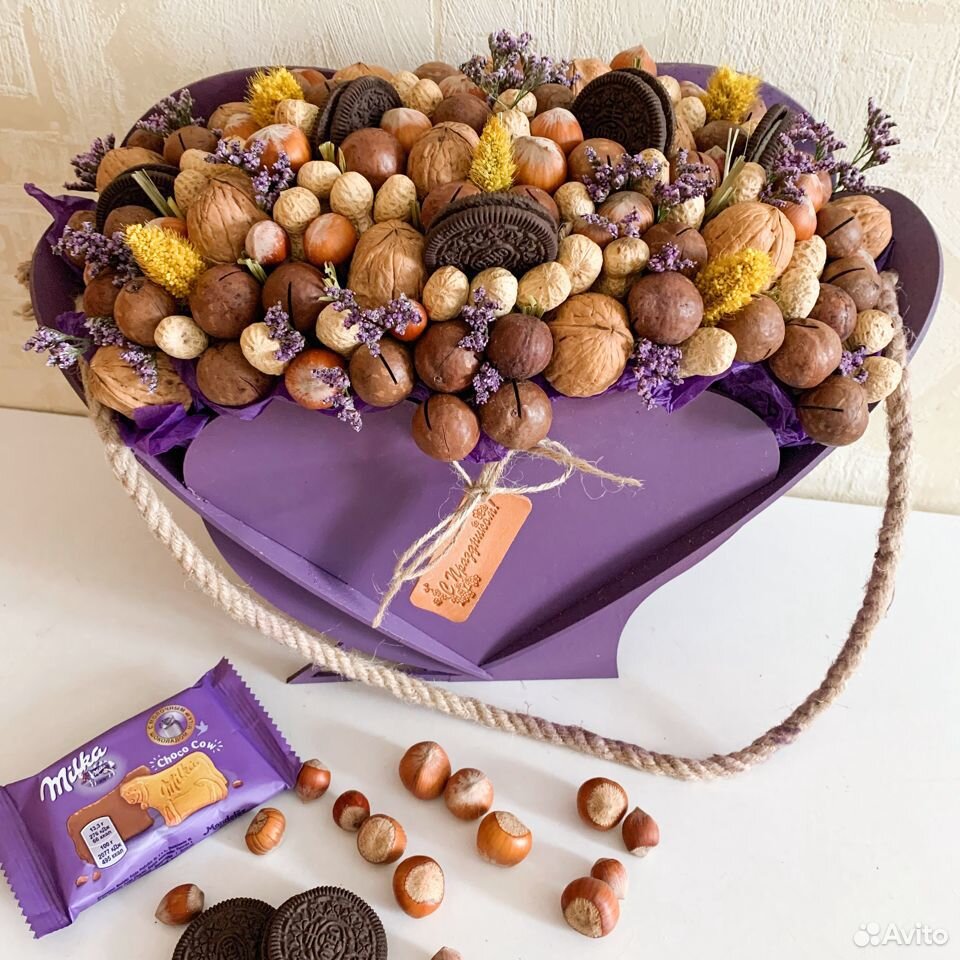 Ореховый и шоколадный букеты купить на Зозу.ру - фотография № 1