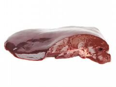 Сердце говяжье куски по 1 кг