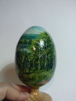 Яйцо с росписью