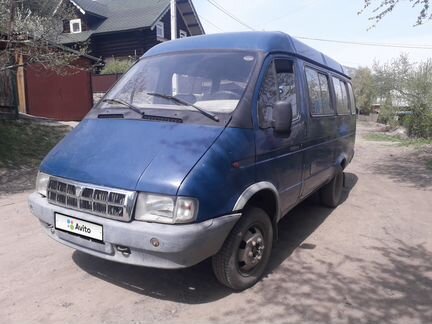 ГАЗ ГАЗель 3221 2.3 МТ, 2002, микроавтобус