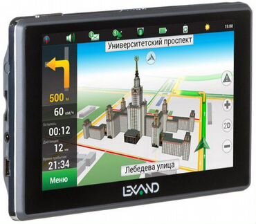 Автомобильный портативный GPS-навигатор Lexand SA5