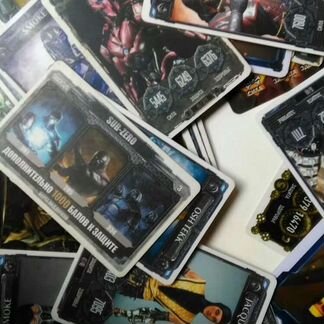 Карточки Mortal Combat 376 штук