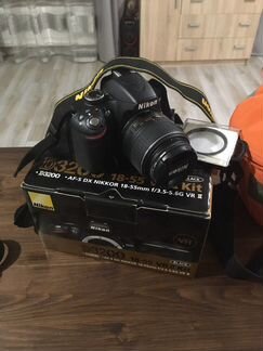 Зеркальный фотоаппарат Nikon d3200 полный комплект
