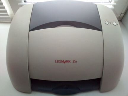 Цветной принтер lexmark Z55