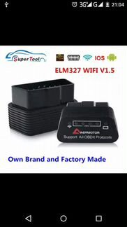Elm327 Bluetooth OBD2 V1.5 ELM327 wifi V1.5