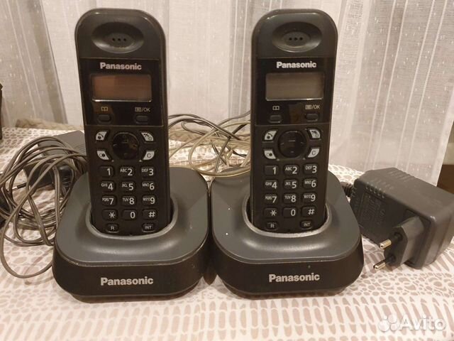 Стационарный телефон Panasonic (2 за 500)