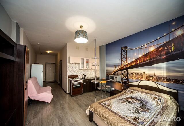 

1-к. квартира, 36 м², 2 кровати