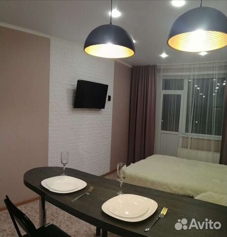 

Квартира-студия, 30 м², 2 кровати