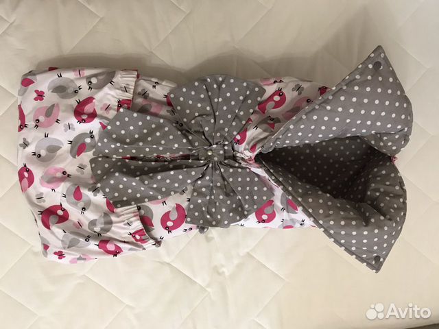 Конверт на выписку для девочки