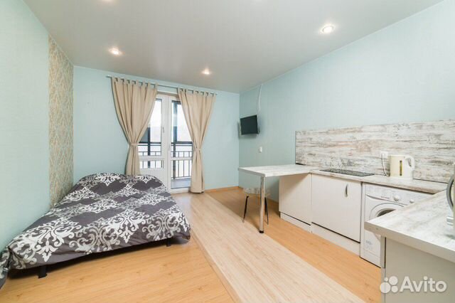 

Квартира-студия, 25 м², 1 кровать