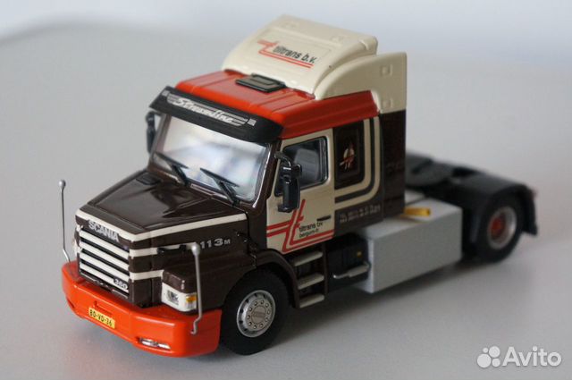 1/50 тягач Scania грузовик 1:50 редкий Tilt WSI