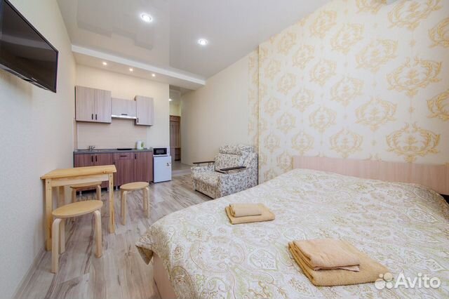 

Квартира-студия, 30 м², 2 кровати
