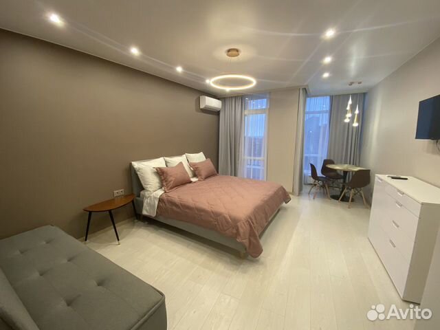 

Квартира-студия, 35 м², 2 кровати