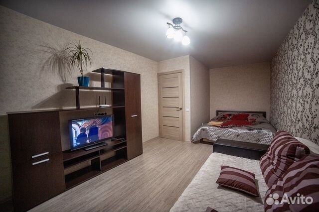 

1-к. квартира, 42 м², 2 кровати