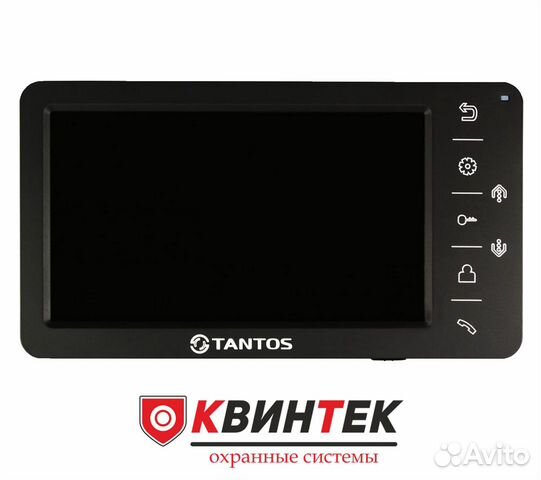 Домофон цветной Amelie (black) 7 дюймов