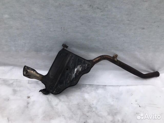 Глушитель задний левый Mercedes C 204