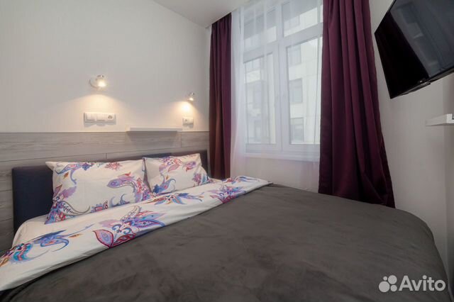 

Квартира-студия, 15 м², 1 кровать