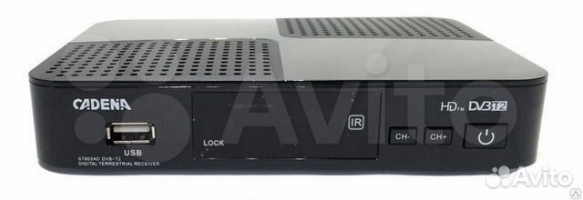 DVB-T2 приставка ресивер cadena ST-603AD DVB-T2