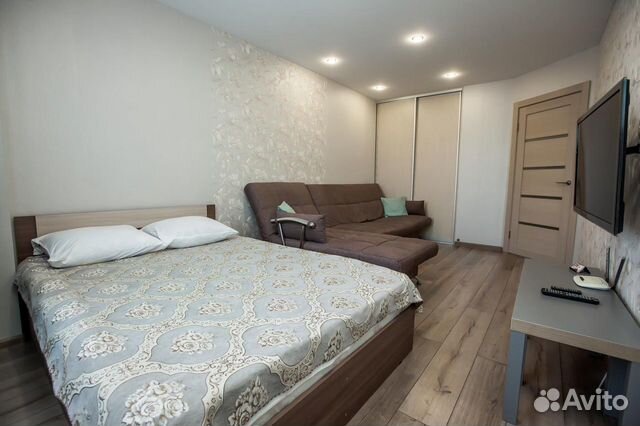 

1-к. квартира, 42 м², 2 кровати
