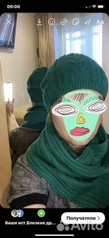 Шапка, шарф, перчатки