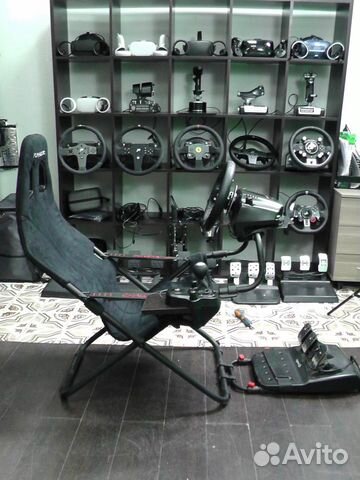 Logitech G920+кпп Кресло PlaySeat xbox PC