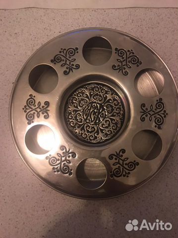 Металлическая подставка-сувенир СССР