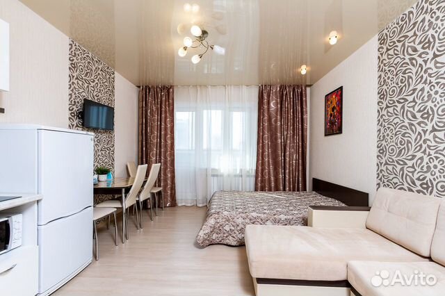 

Квартира-студия, 30 м², 2 кровати