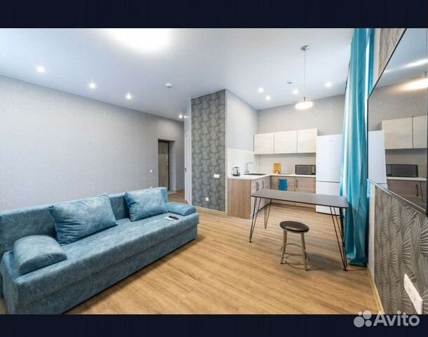 

Квартира-студия, 35 м², 1 кровать