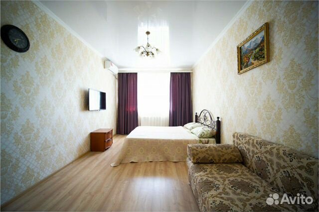 

1-к. квартира, 47 м², 2 кровати