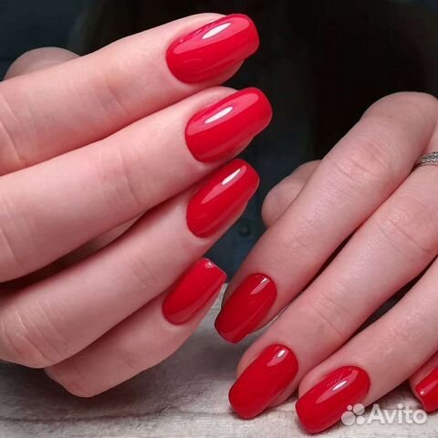 Маникюр Гель лак Берёзовая роща