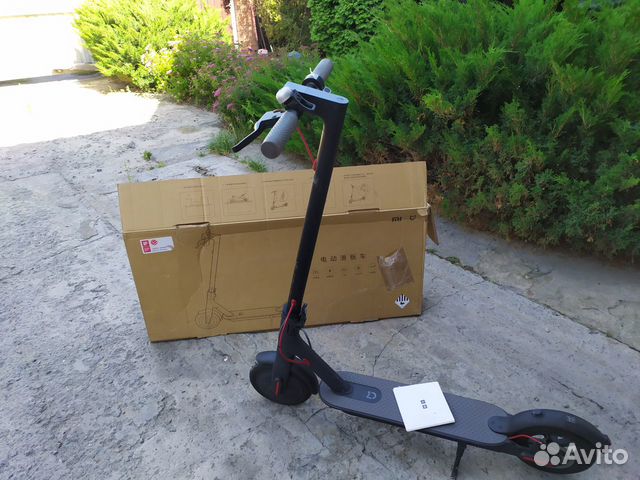 Электросамокат xiaomi m365 белый оригинал