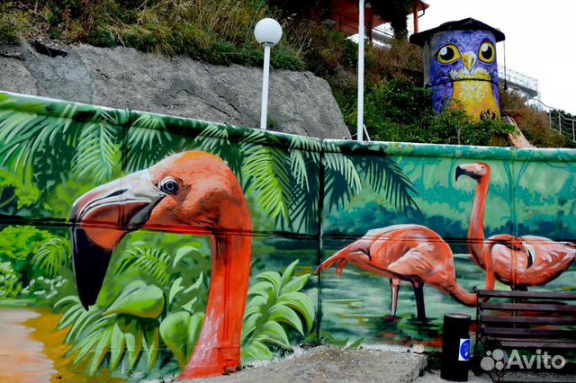 Роспись стен. Граффити