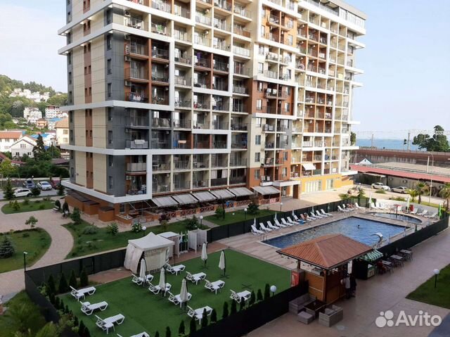 

Квартира-студия, 24 м², 2 кровати