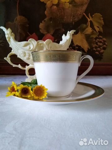 Антикварная чайная пара, Royal Doulton