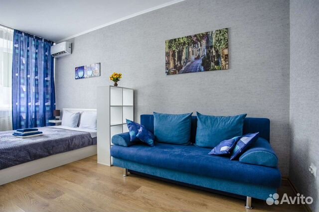 

1-к. квартира, 43 м², 3 кровати