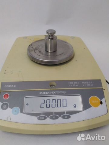 Весы лабораторные электронные се-812С