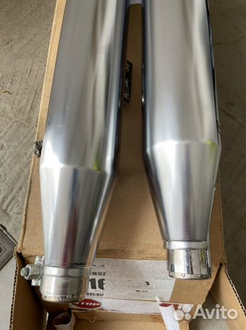 Оригинальный выхлоп Harley-Davidson Fat Boy