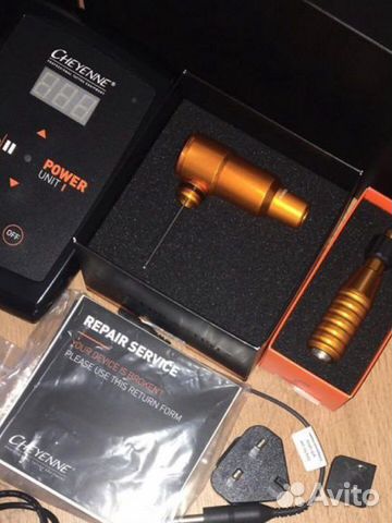 Тату машинка+блок Cheyenne