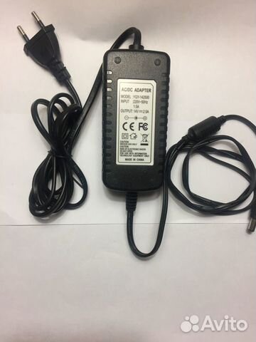 Блок питания AC/DC adapter 14v 2.5A