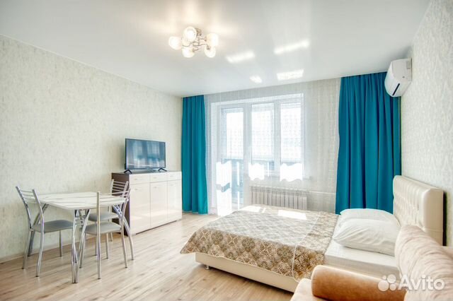 

Квартира-студия, 33 м², 2 кровати