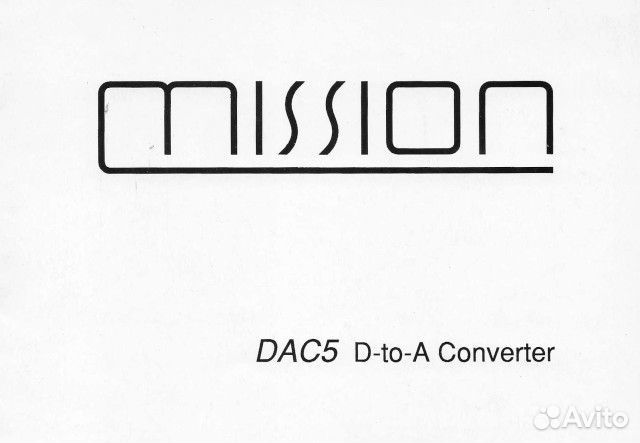 Mission / Cyrus DAC5 TDA1547