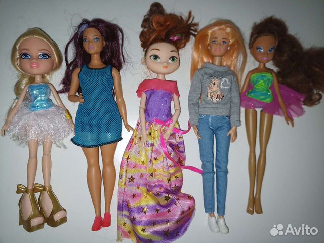 Кукла много разных. Обмен