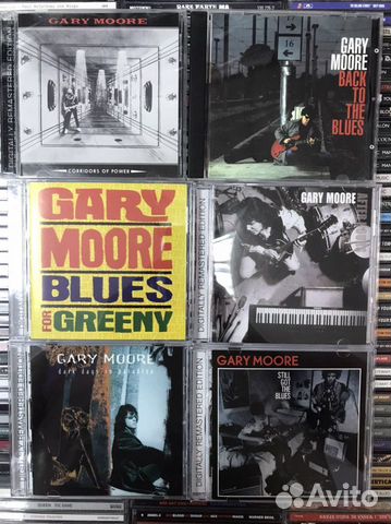 Музыкальные cd диски Gary Moore