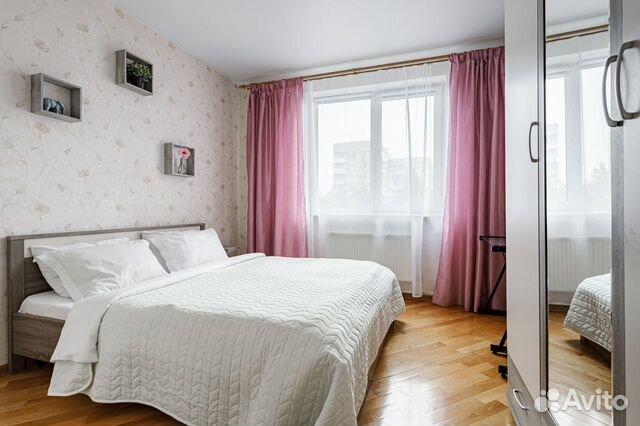 

1-к. квартира, 43 м², 2 кровати
