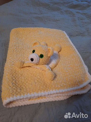 Мягкая игрушка с пледом