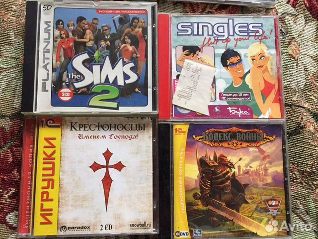 Cd диски с играми