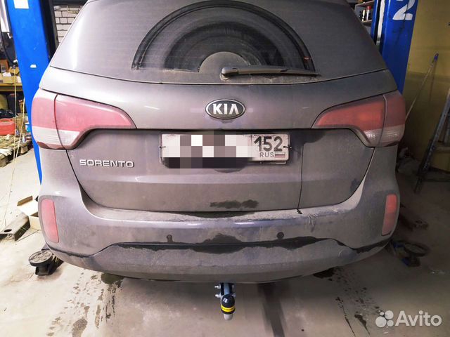 Фаркоп на Kia Sorento 2012-2020 с оцинкованным шар