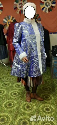 Костюм Снегурочки взрослый